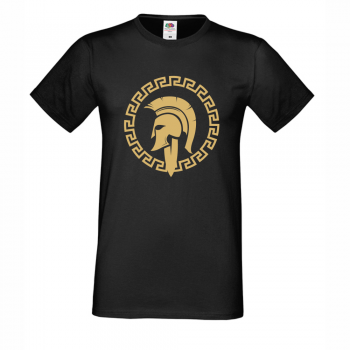 Muška crna majica Spartan Muška crna majica Spartan