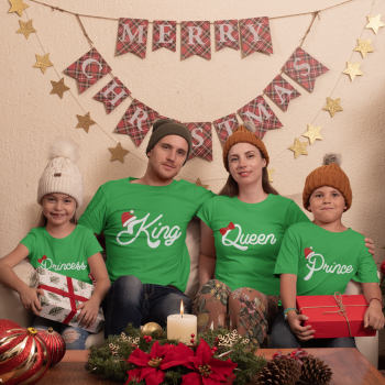 Božićni obiteljski set u zelenoj boji Christmas Royal Family Božićni obiteljski set u zelenoj boji Christmas Royal Family