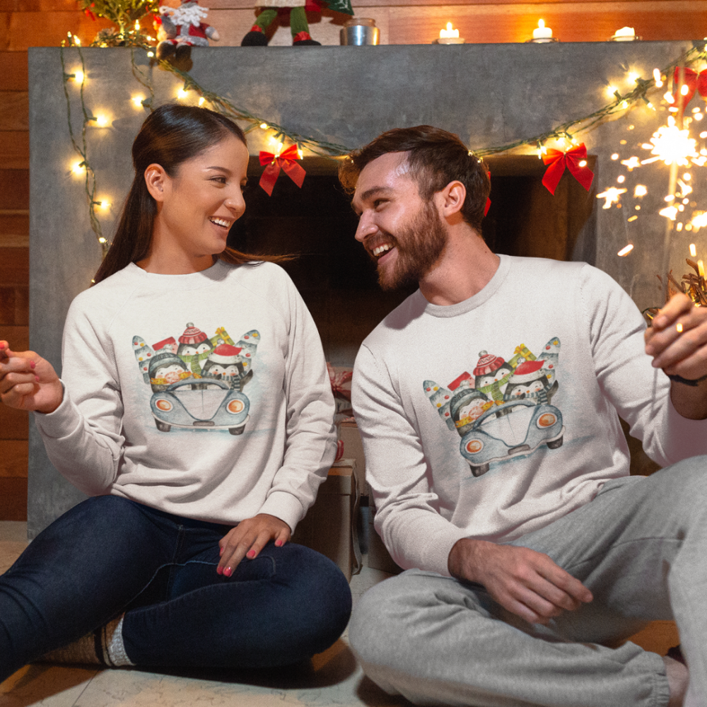 Božićni set bluza za parove Travel Christmas Božićni set bluza za parove Travel Christmas