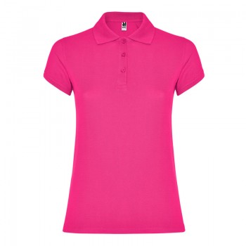 Ženska polo majica od 100% pamuka u ružičastoj boji Ženska polo majica od 100% pamuka u ružičastoj boji