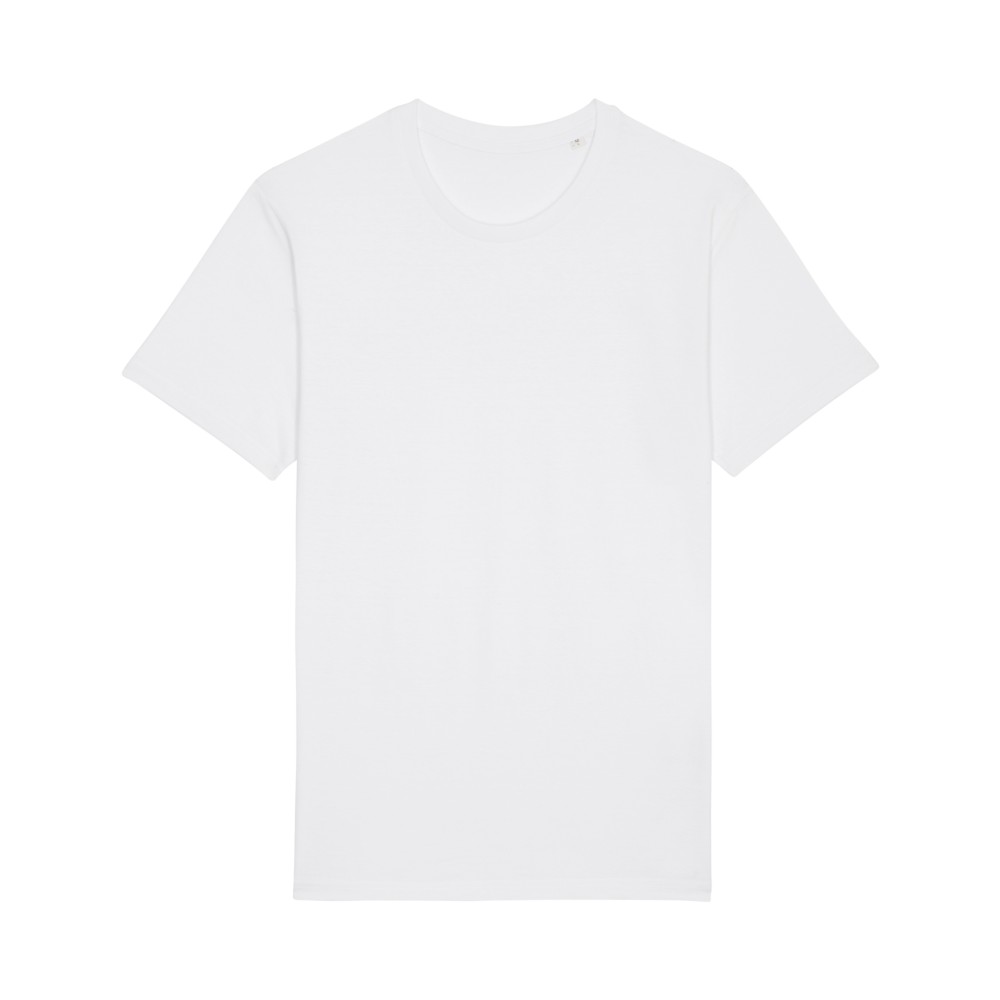 Muška majica kratkih rukava ROCKER 100% organski pamuk u veličinama 4XL i 5XL Bijela Muška majica kratkih rukava ROCKER 100% organski pamuk u veličinama 4XL i 5XL Bijela