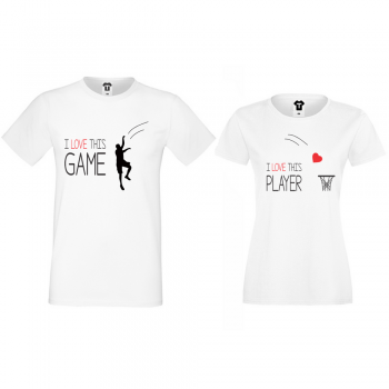 Majice za parove I love this game