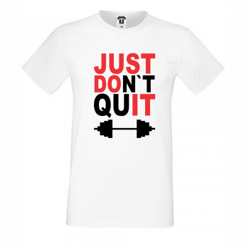 Mu&scaron;ka majica JUST don't quit