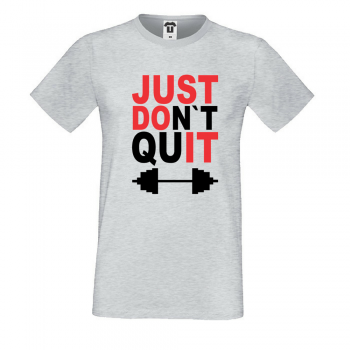 Mu&scaron;ka majica JUST don't quit