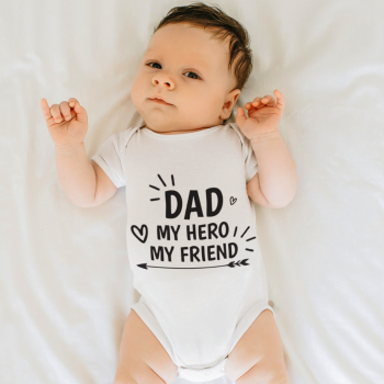 Dječji body u bijeloj boji My Dad Dječji body u bijeloj boji My Dad