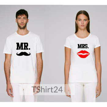 Majice za zaljubljene Mr - Mrs Majice za zaljubljene Mr - Mrs