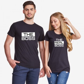 Majice za parove The Real Boss