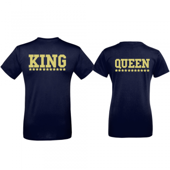 Majice za zaljubljene King - Queen Majice za zaljubljene King - Queen