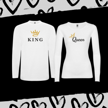 Majice za parove King & Queen 5