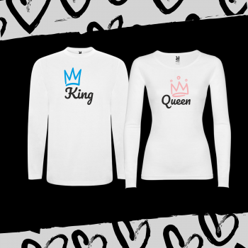 Set majica dugih rukava King & Queen 6 Set majica dugih rukava King & Queen 6
