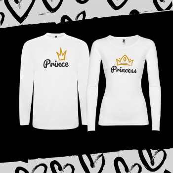 Majice za parove Prince & Princess