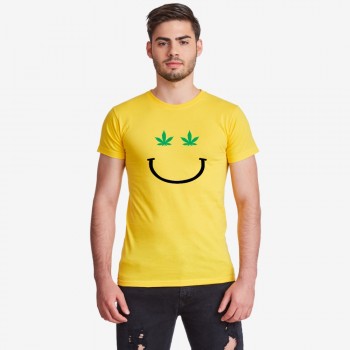 Muška žuta majica Mary J Smile Muška žuta majica Mary J Smile