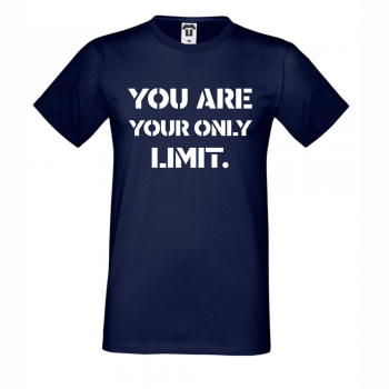 Muška majica You are your Limit tamno plava Muška majica You are your Limit tamno plava