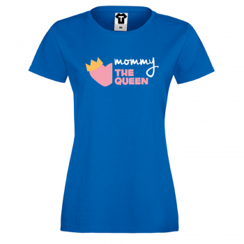 Ženska majica Mommy the queen - D-W-243S Ženska majica Mommy the queen - D-W-243S