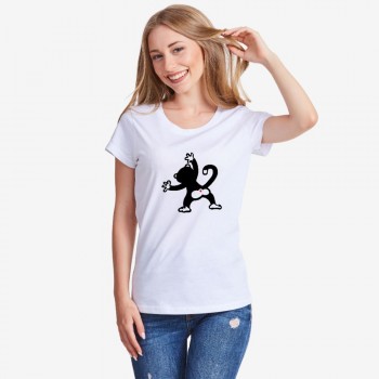 Ženska bijela ili crna majica Monkey Ženska bijela ili crna majica Monkey