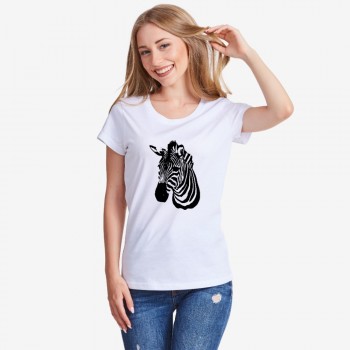 Ženska bijela majica Zebra Ženska bijela majica Zebra
