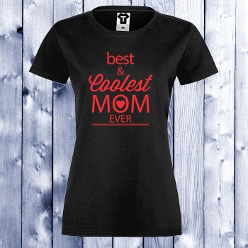 Ženska majica Best and Coolest Mom 2 Ženska majica Best and Coolest Mom 2