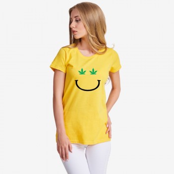 Ženska žuta majica Mary J Smile
