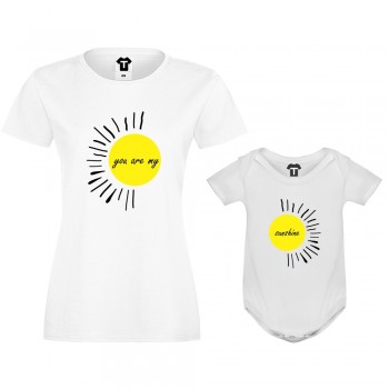 Ženska majica i body You are my sunshine Ženska majica i body You are my sunshine