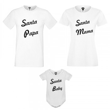 Obiteljski komplet u bijeloj ili crnoj boji Santa Family Obiteljski komplet u bijeloj ili crnoj boji Santa Family