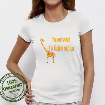 Ženska majica I am not Weird Giraffe Ženska majica I am not Weird Giraffe