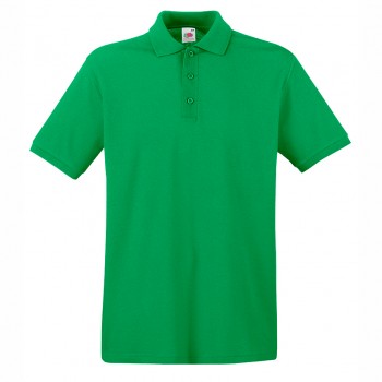 Muška polo majica od 100% pamuka u zelenoj boji